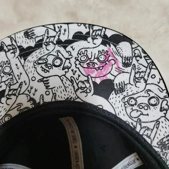 SIGNED Chicago Bulls NBA Hat Artist Series Lauren Asta Cap Hat 18-19 Mel… - Picture 2 of 7